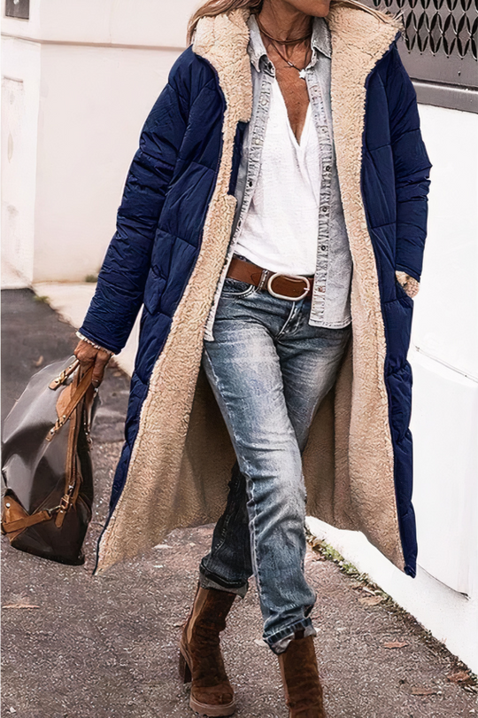 Heidi-Mode | Elegant und warmer doppelseitiger Parka