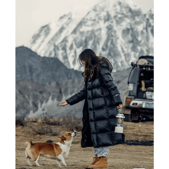 Heidi-Mode | Warme, Wasserdichte Daunen-Winterjacke Für Damen