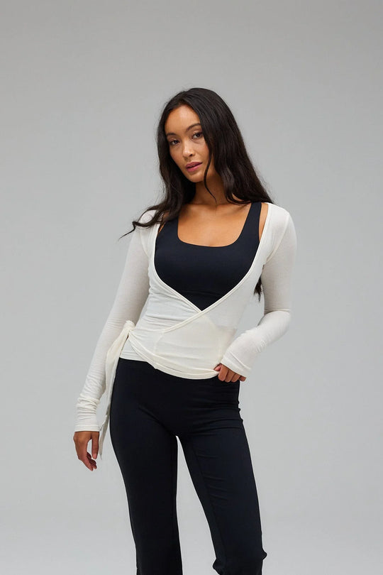Heidi-Mode | Stylish wrap blouse for summer