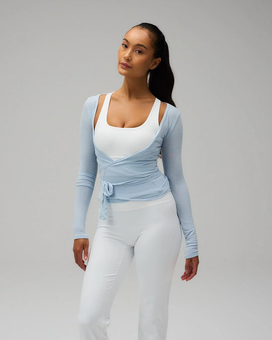 Heidi-Mode | Stylish wrap blouse for summer