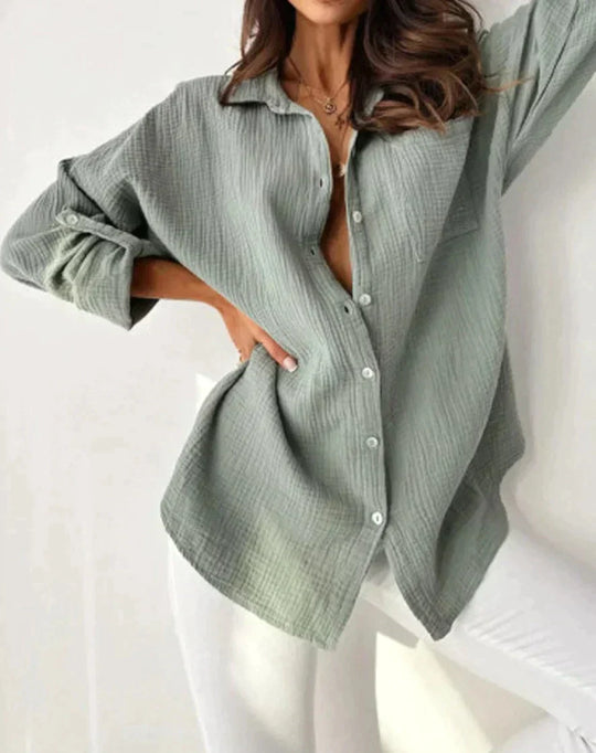 Heidi-Mode | Atmungsaktive Elegante Passform Damen Bluse