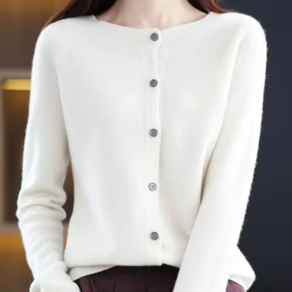 Heidi-Mode | Lässiger Cashmere-Cardigan