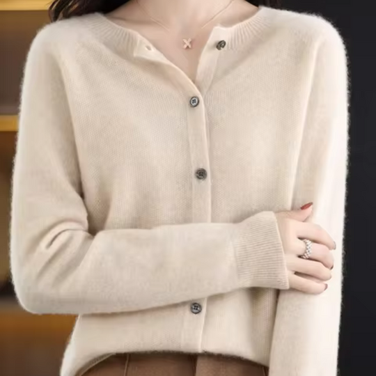 Heidi-Mode | Lässiger Cashmere-Cardigan