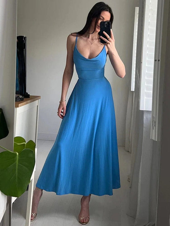 Heidi-Mode | Maxi Kleid Elegant Hochwertiges Material