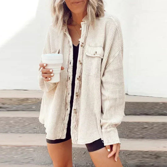 Heidi-Mode | Casual Vest Met Zakken Voor Vrouwen