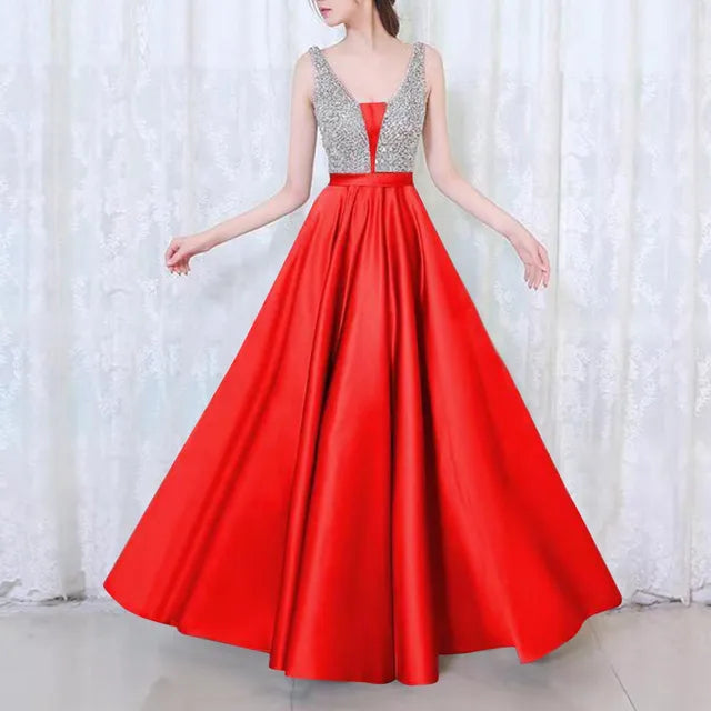 Sexy Off Shoulder Avondjurk voor Vrouwen