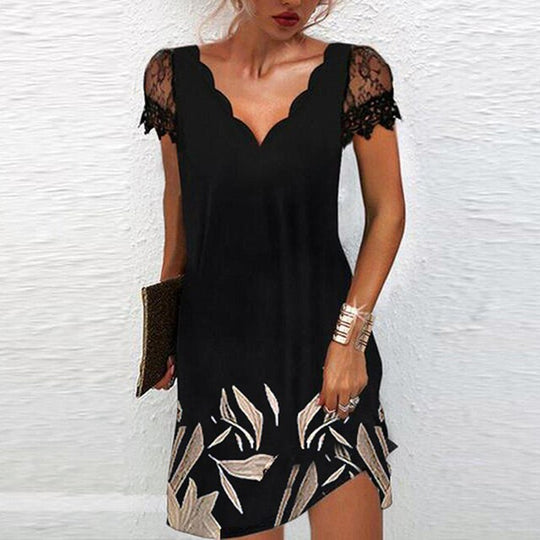 Elegantes Kleid mit exquisiten Details