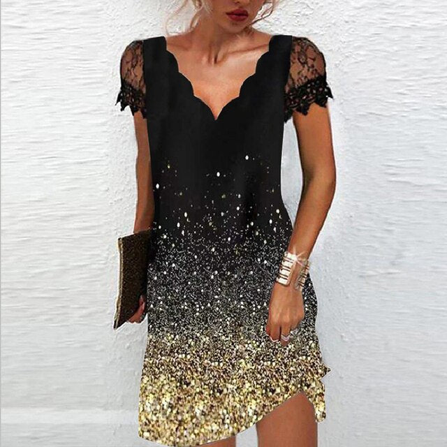 Elegantes Kleid mit exquisiten Details