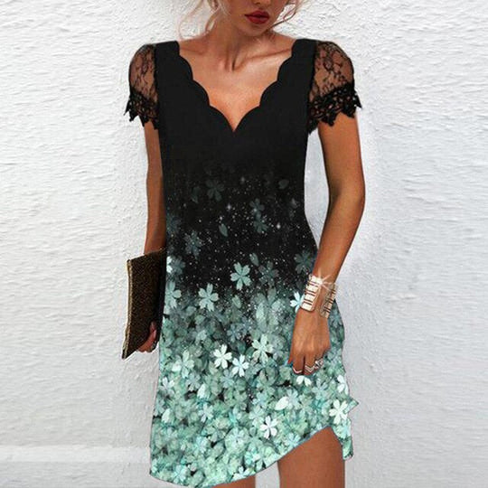 Elegantes Kleid mit exquisiten Details