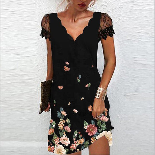 Elegantes Kleid mit exquisiten Details