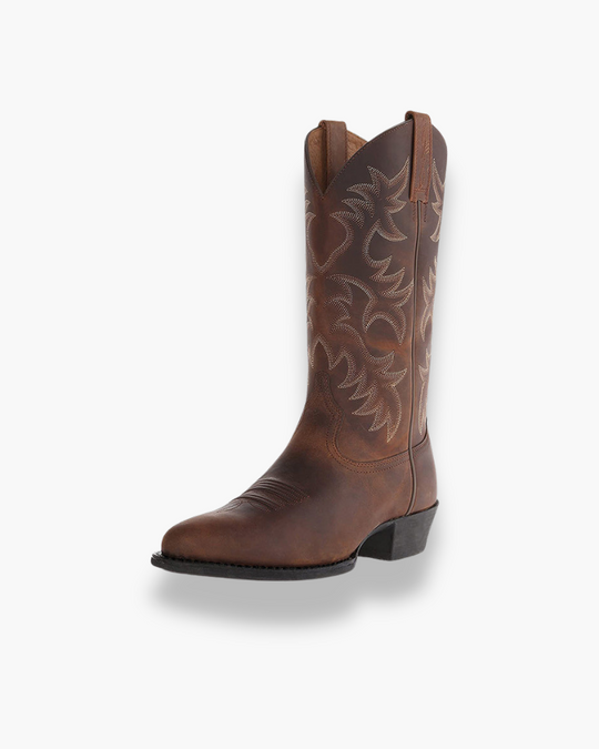 Heidi-Mode | Cowboy Boots Damen - Schwarze Western Boots