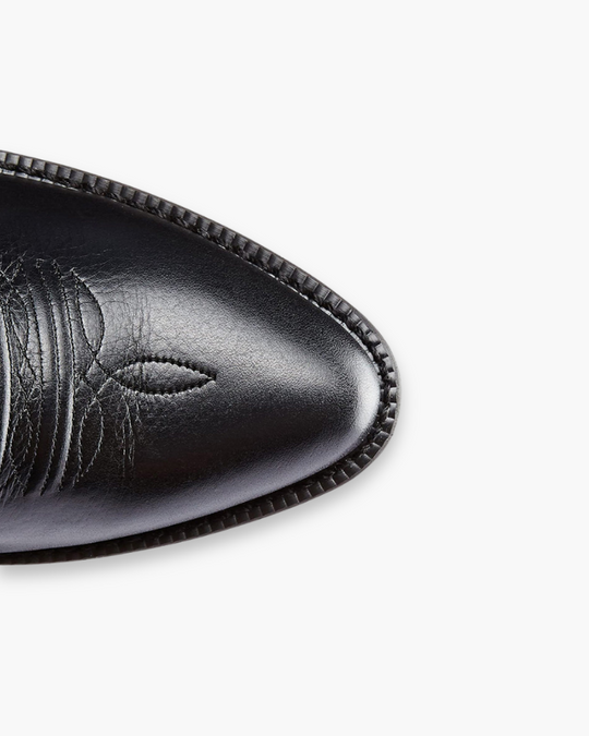 Heidi-Mode | Cowboy Boots Damen - Schwarze Western Boots