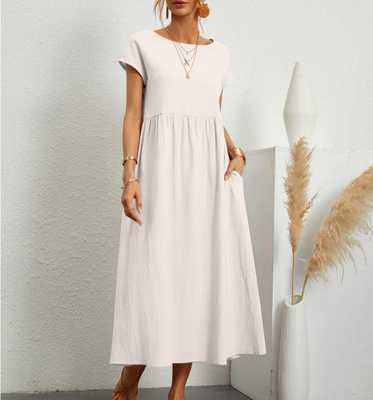 Heidi-Mode | Elegantes Sommerkleid mit Lockere Passform
