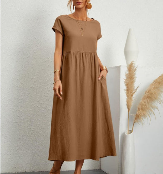 Heidi-Mode | Elegantes Sommerkleid mit Lockere Passform