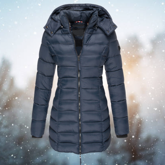 Elegante Wasserdichte Winterjacke Für Damen