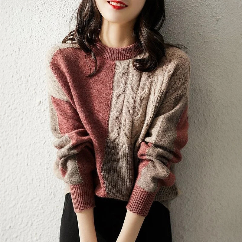 Heidi Böhmischer Patchwork Pullover