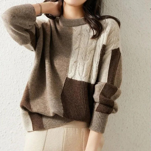 Heidi Böhmischer Patchwork Pullover