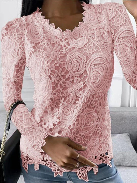 Heidi-Mode | Elegantes Shirt mit Langen Ärmeln für Damen