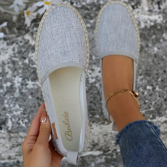 Heidi-Mode | Espadrilles, Flache, Leichte Schuhe aus Segeltuch