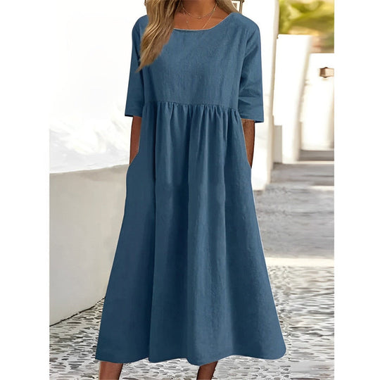 Bequemes Sommerkleid für Damen