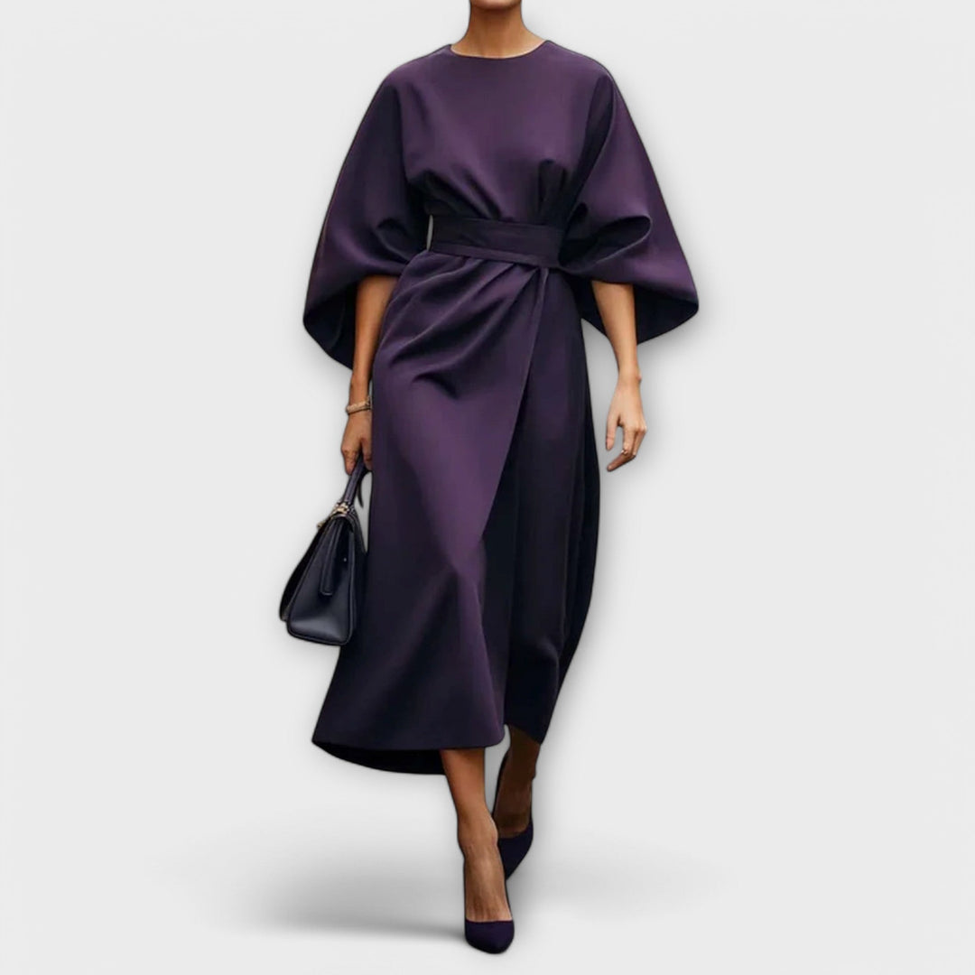 Heidi-Mode | Elegantes Damen Abendkleid Langarm