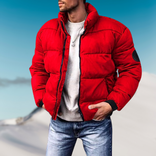 Herren Pufferjacke mit stylischem Design