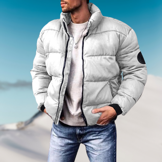 Herren Pufferjacke mit stylischem Design