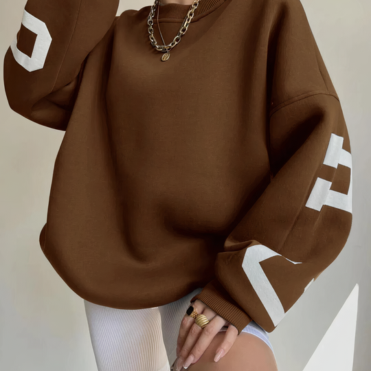 Heidi-Mode | Oversized Klassischer Winterpullover