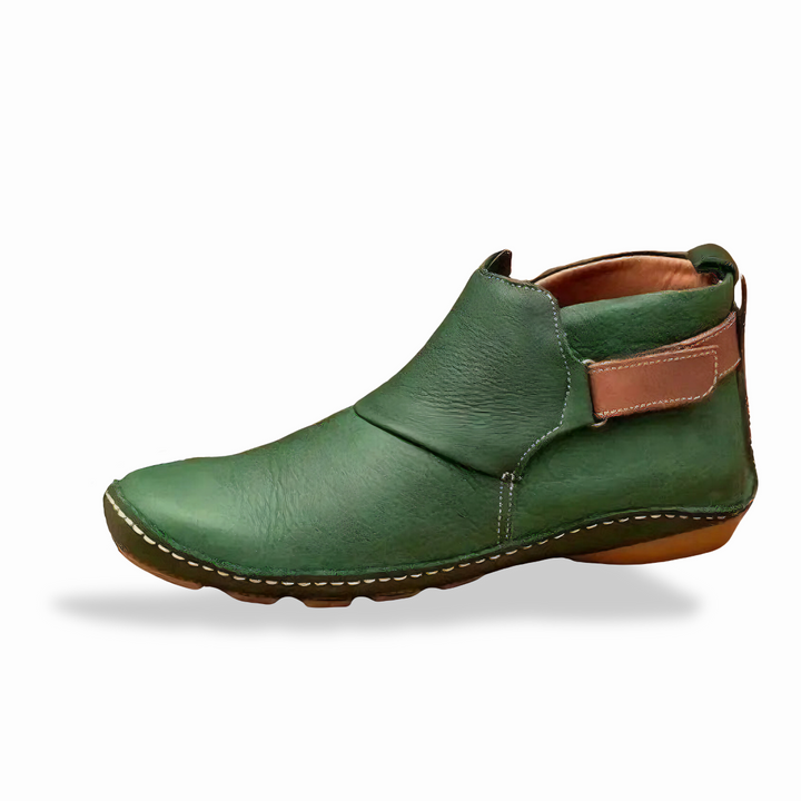 Heidi-Mode | Lässig Rutschfest Riemen Stiefelette