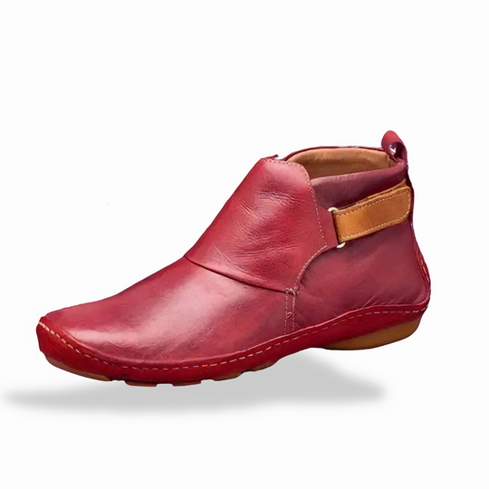 Heidi-Mode | Lässig Rutschfest Riemen Stiefelette