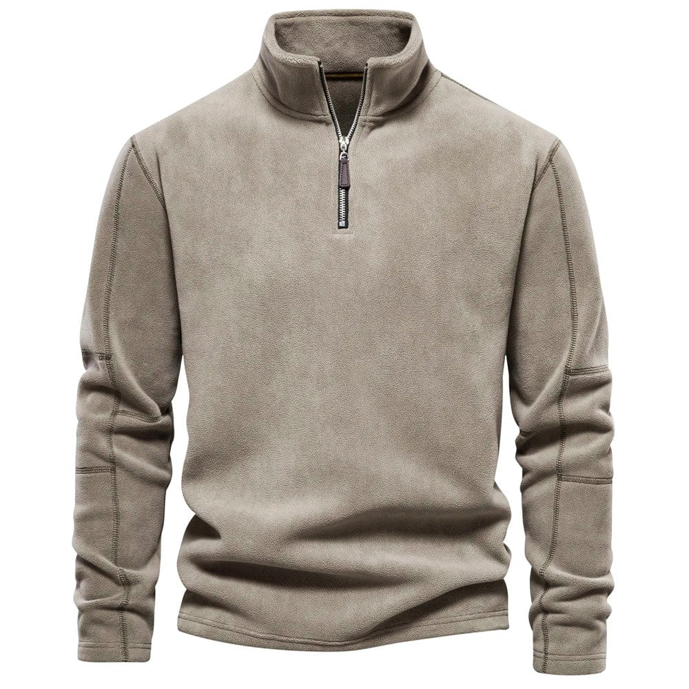 Fleece Velours Sweatshirt