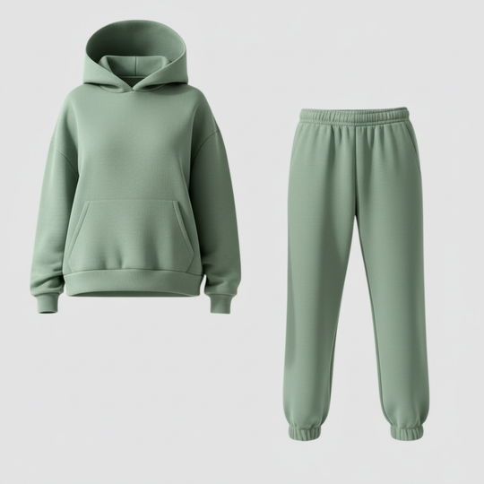 Jogging Set Damen Komfort Weiches Set Loungewear | Heidi-Mode