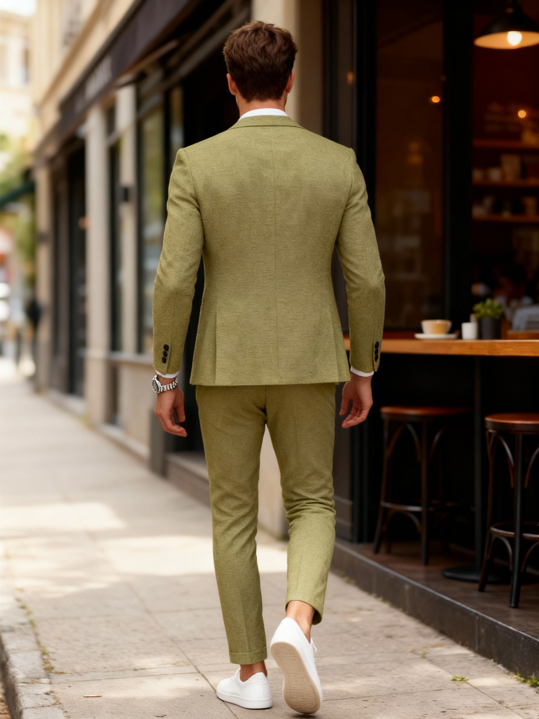 Heidi-Mode | Stilvolles Leinen Herrenanzug