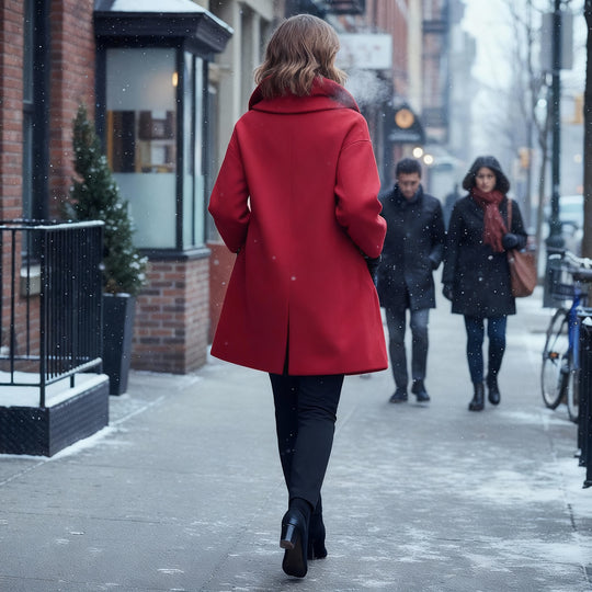 Eleganter Winddichter Damenmantel