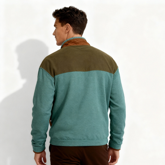 Outdoor Merino-Fleece Jacke Herren