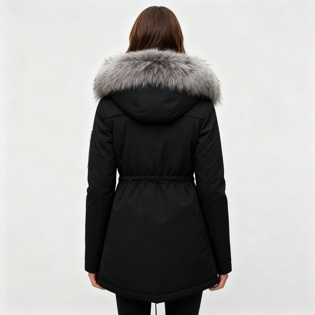 Wärmster Wintermantel Eleganz Halley Damen | Heidi-Mode