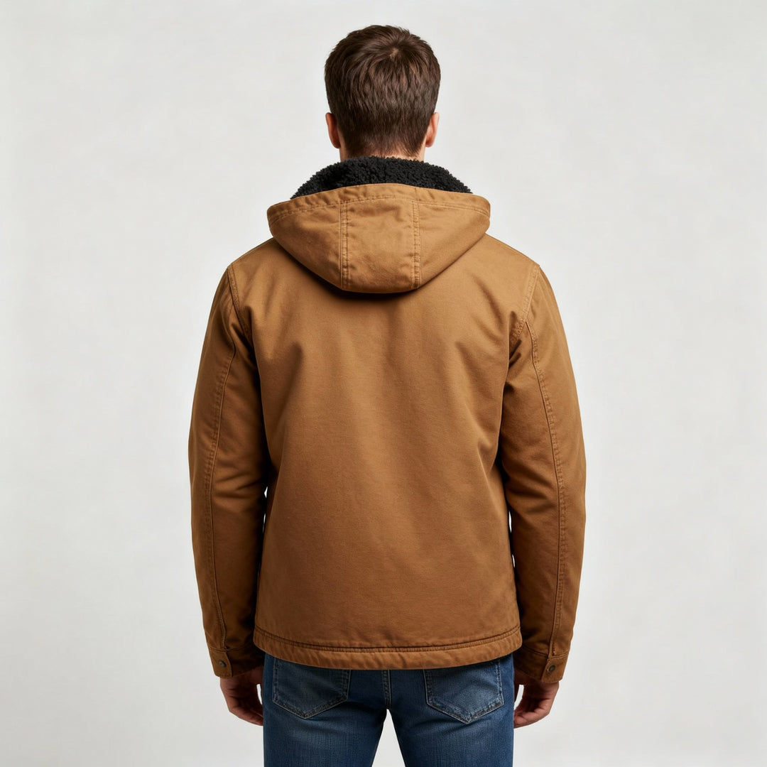 Funktionale Wasserdichte Outdoor Winterparka Jacke Mit Kapuze Polyester | Heidi-Mode