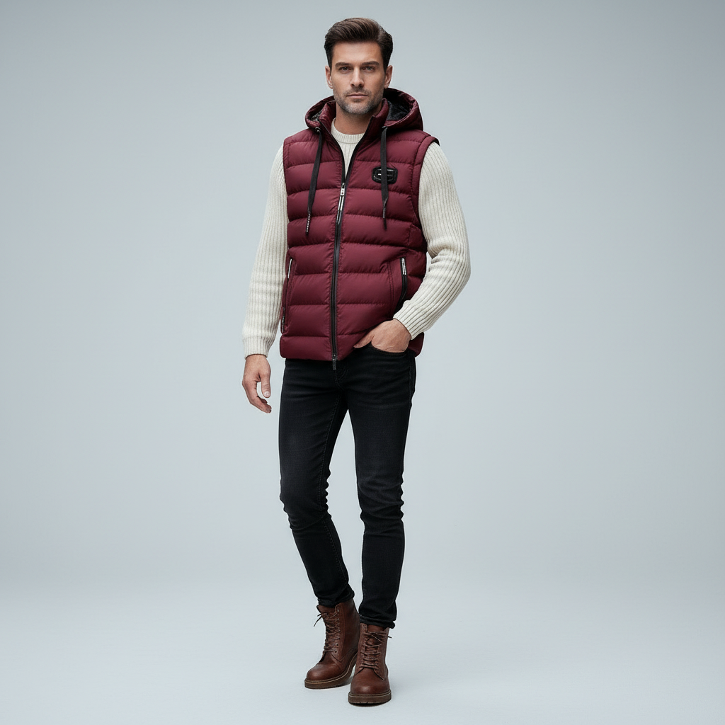 Gesteppte Herbst Winterweste