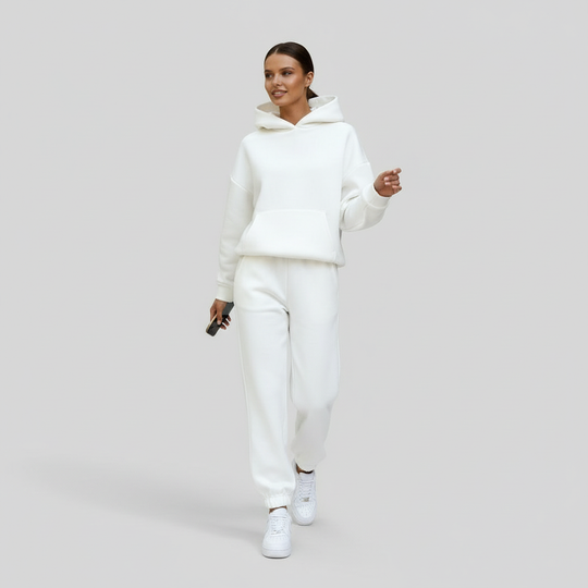 Weiches Warmes Freizeit Jogging Set