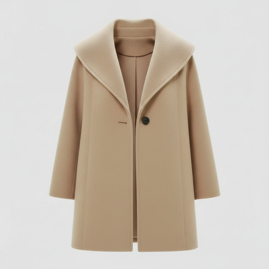 Winddichter Damenmantel mit Schalkragen | Heidi-Mode