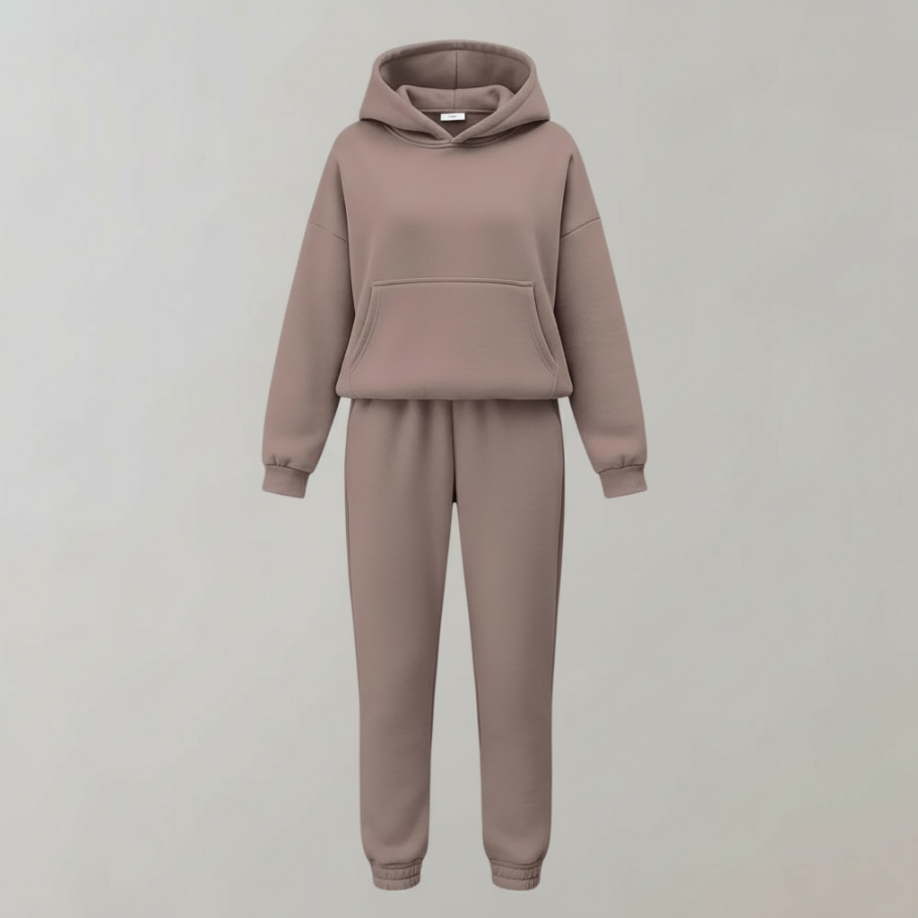 Retro Trainingsanzug Damen Baumwolle | Heidi-Mode