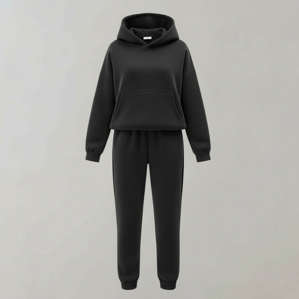 Retro Trainingsanzug Damen Baumwolle | Heidi-Mode