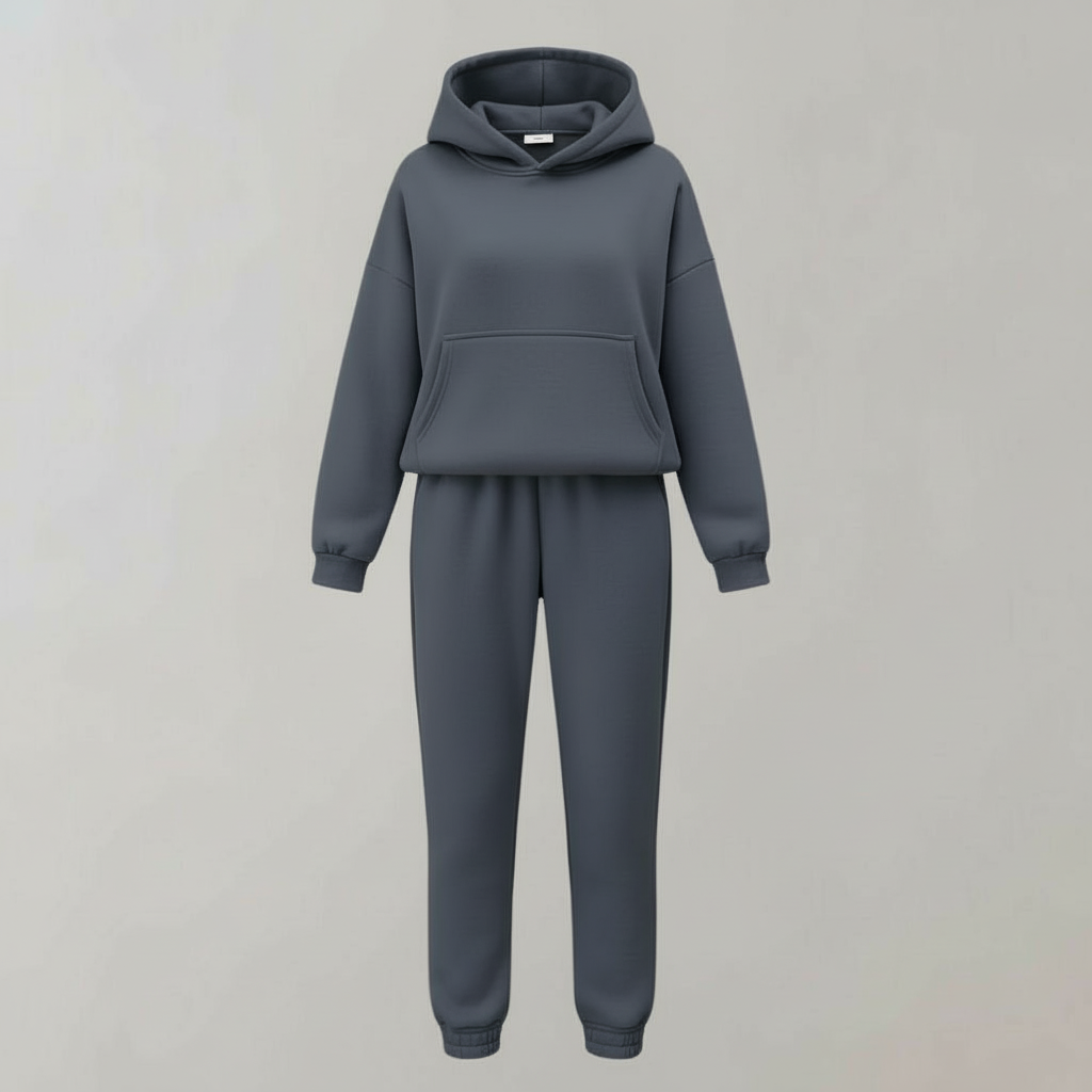 Retro Trainingsanzug Damen Baumwolle | Heidi-Mode