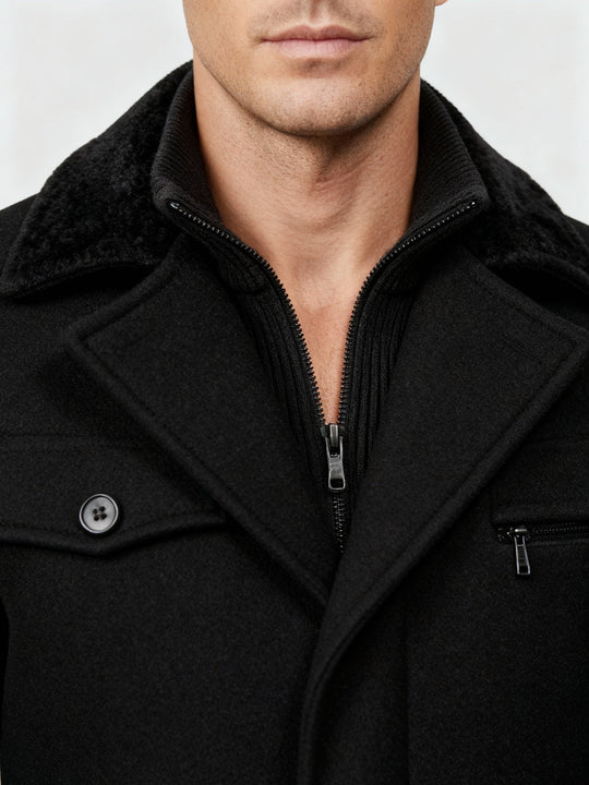 Wasserdichte Business Winterjacke Herren | Heidi-Mode