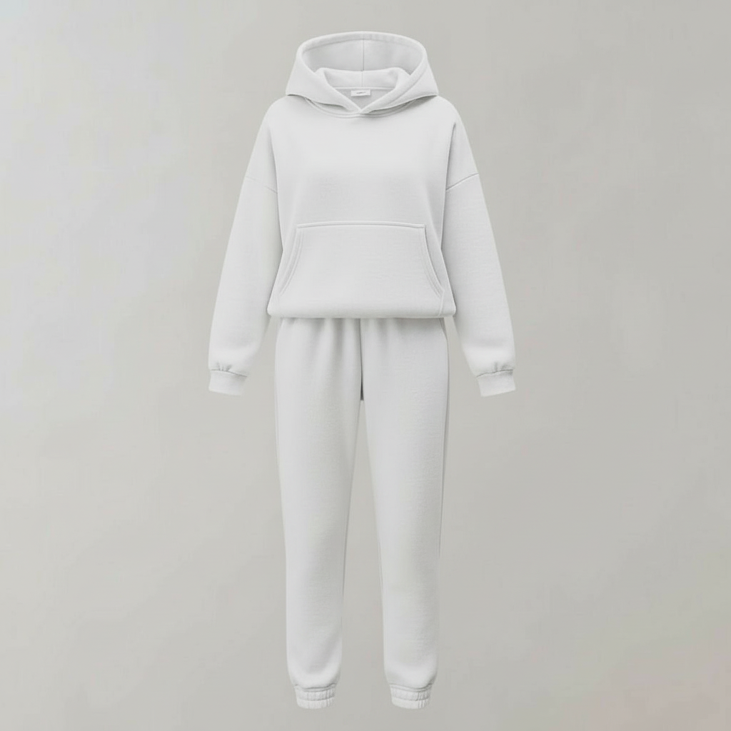 Retro Trainingsanzug Damen Baumwolle | Heidi-Mode