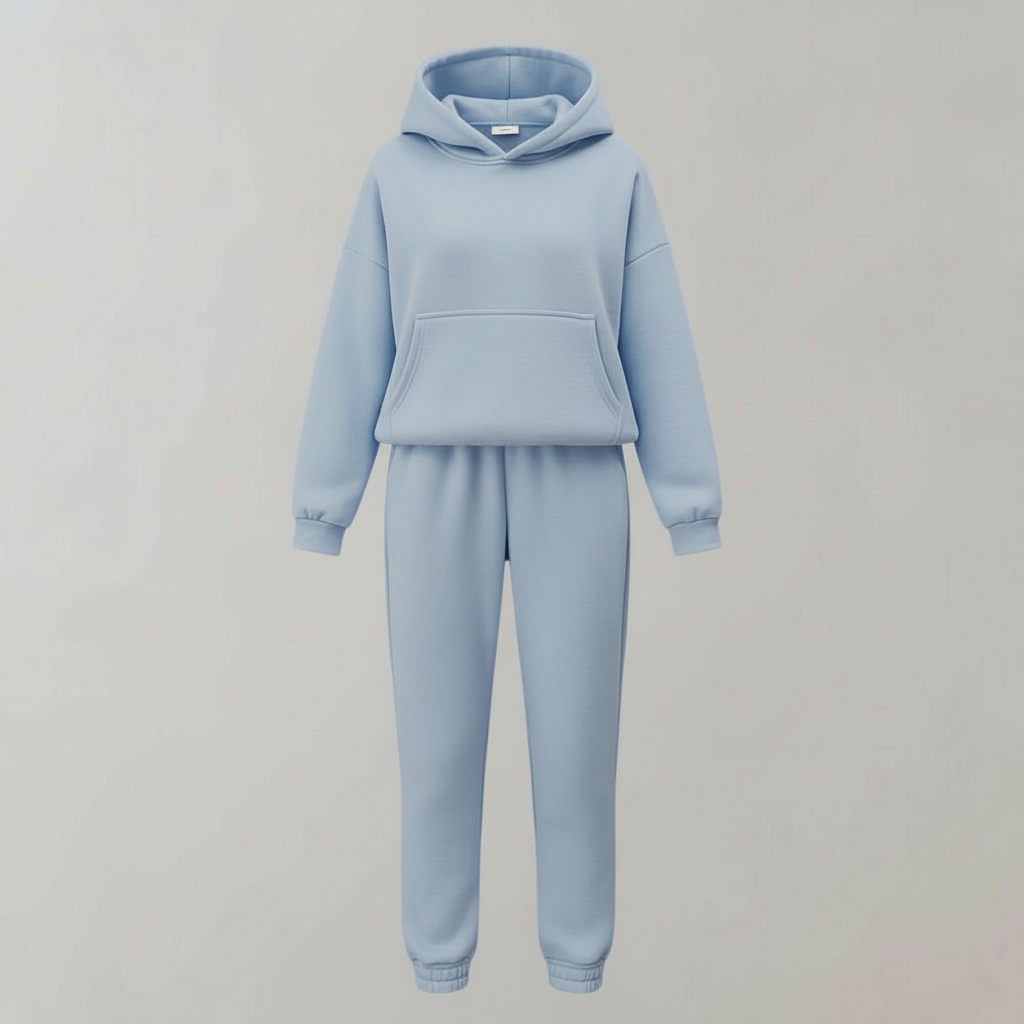 Retro Trainingsanzug Damen Baumwolle | Heidi-Mode