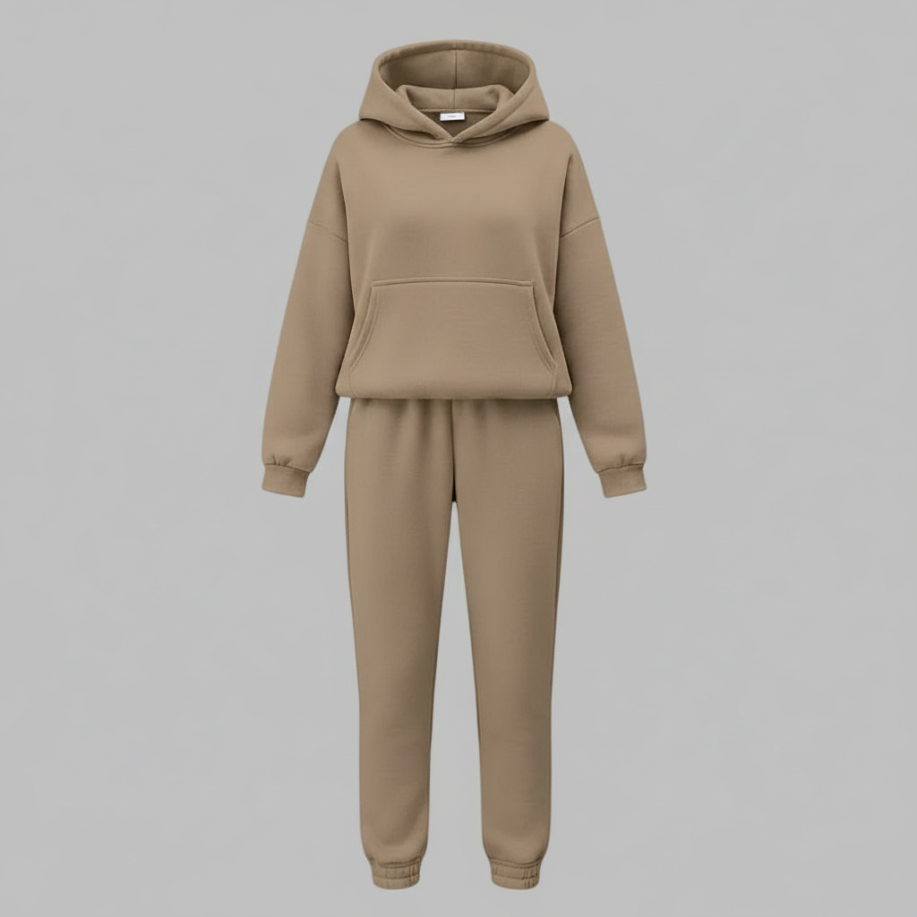 Retro Trainingsanzug Damen Baumwolle | Heidi-Mode