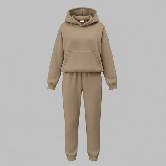 Retro Trainingsanzug Damen Baumwolle | Heidi-Mode