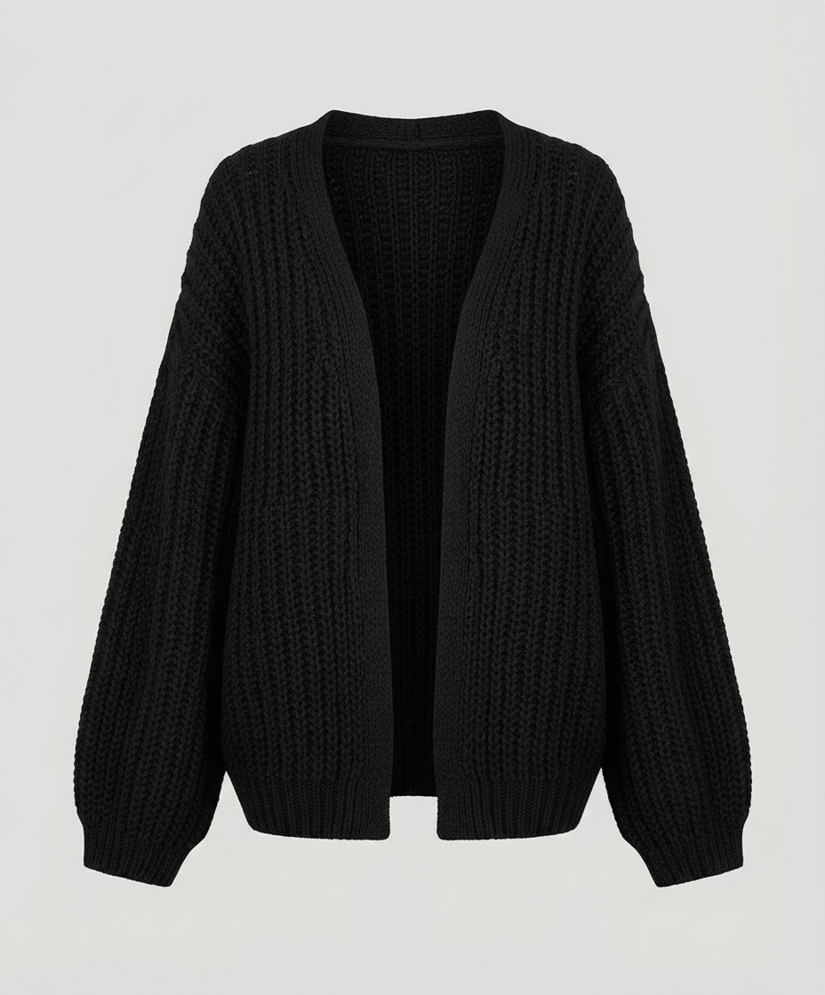 Bequeme Strickjacke Damen Langarm | Heidi-Mode