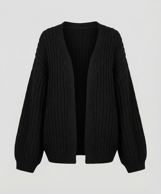 Bequeme Strickjacke Damen Langarm | Heidi-Mode